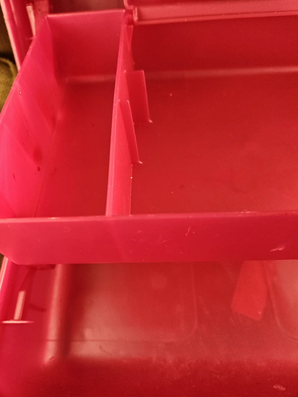 Vintage Caboodles Girl On The Go Makeup Case With Mirror Hot Pink
